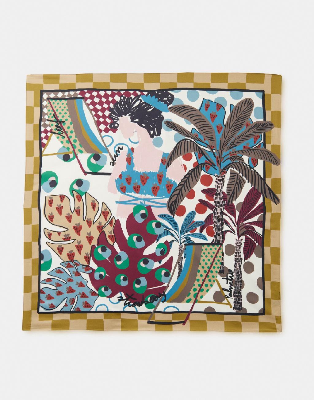 6 стильных платков для яркого лета 