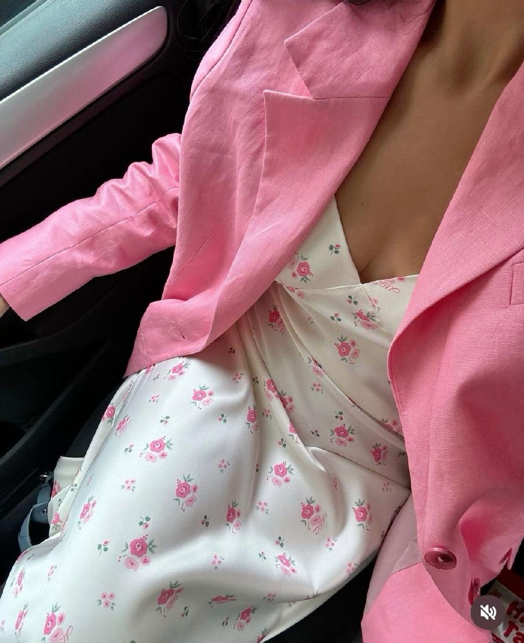 Платья комбинации в цветочек