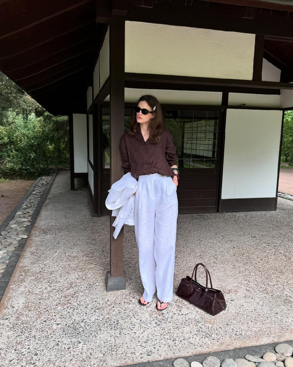 @dariaosipovastyle в льняной коллекции SELFMADE

Кстати, сейчас эту коллекцию можно купить с приятными скидками