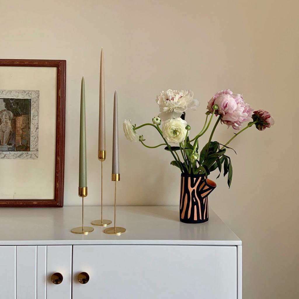 Подсвечники на ножке