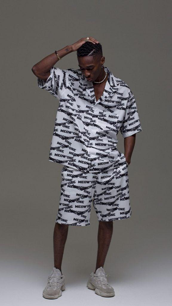 Meowone мужское костюмы street